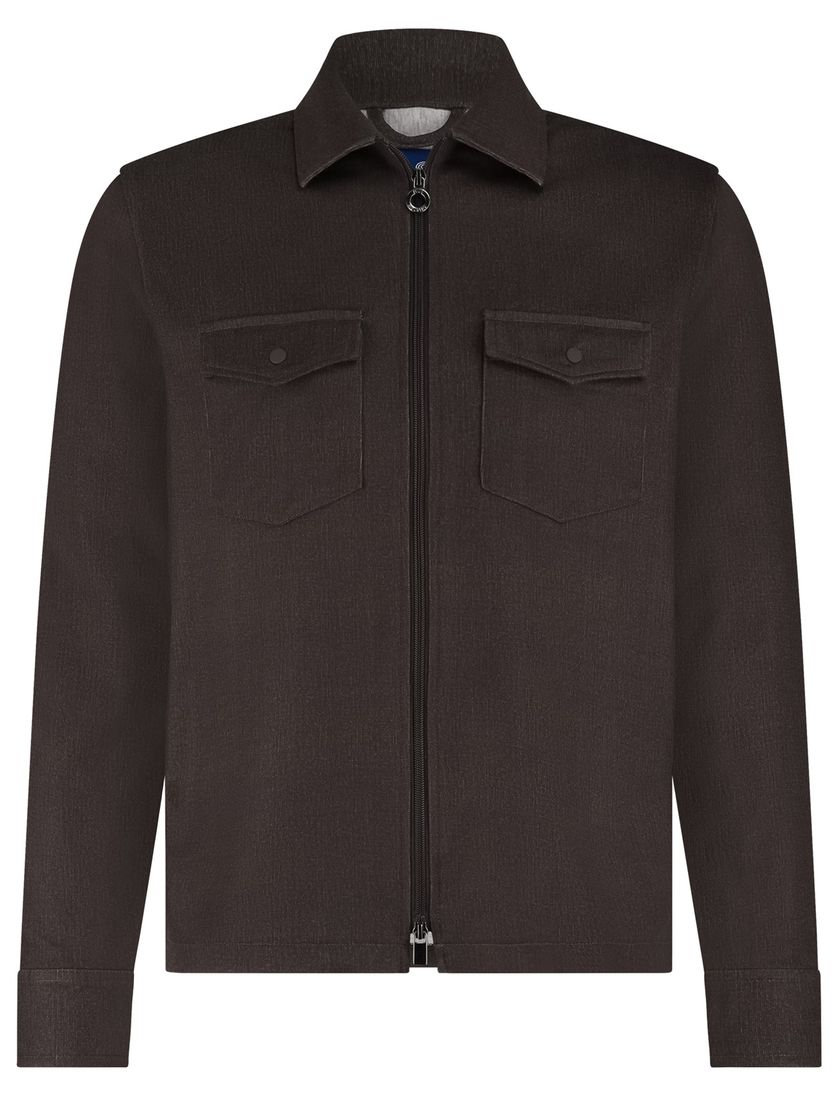 Overshirt Blue industry bruin