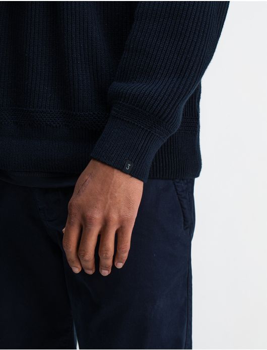 Trui lange mouw donkerblauw Butcher of Blue