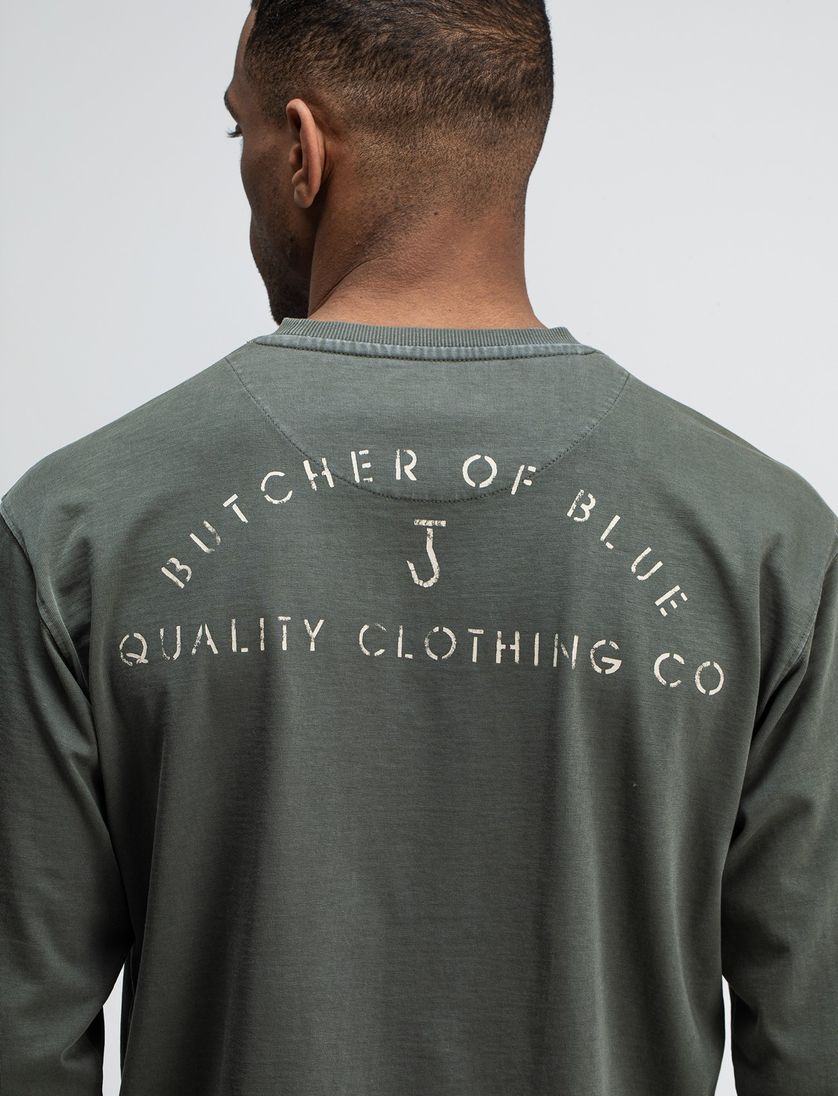 t-shirt Butcher of Blue groen