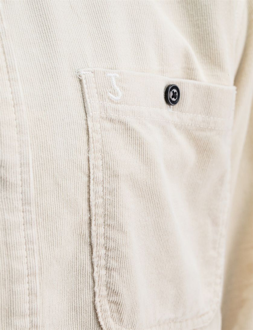 Butcher of Blue overshirt beige katoen