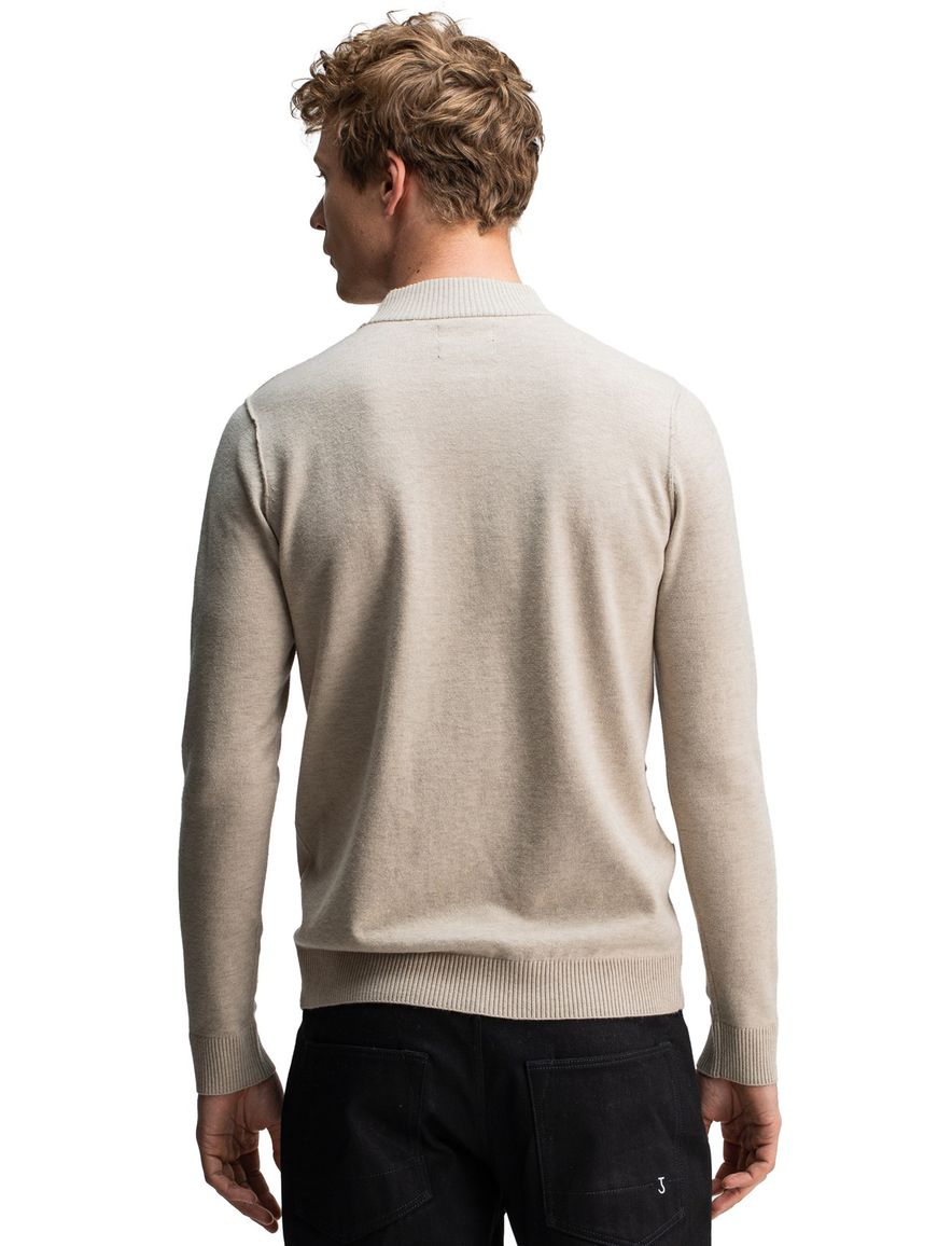Butcher of Blue trui beige turtleneck