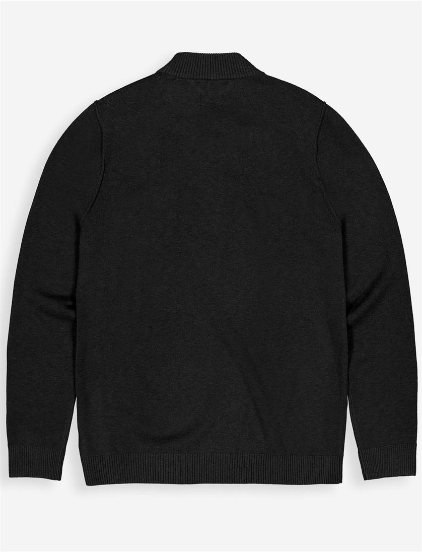 Butcher of Blue trui zwart effen