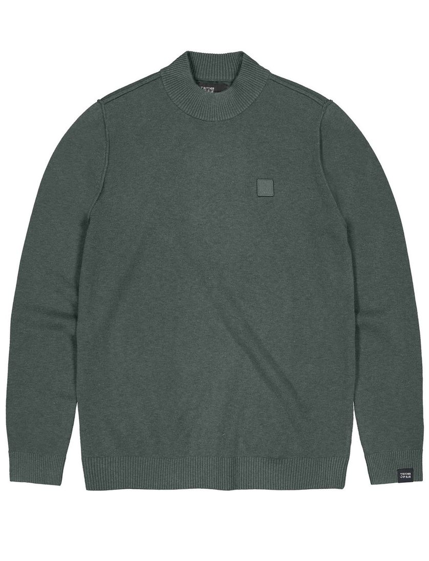 Butcher of Blue trui groen effen