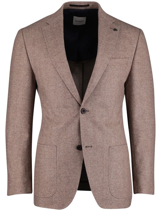 Roy Robson colbert bruin effen normale fit