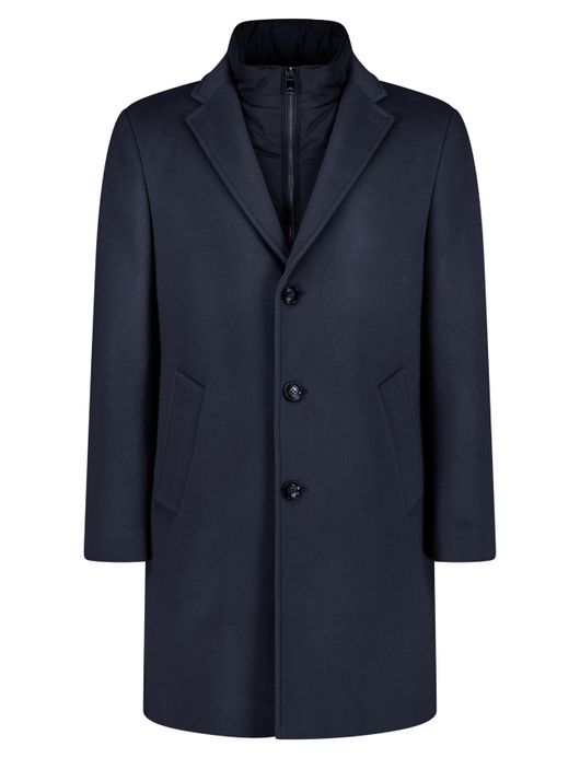 Roy Robson winterjas donkerblauw