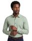 Olymp overhemd groen effen slim fit katoen