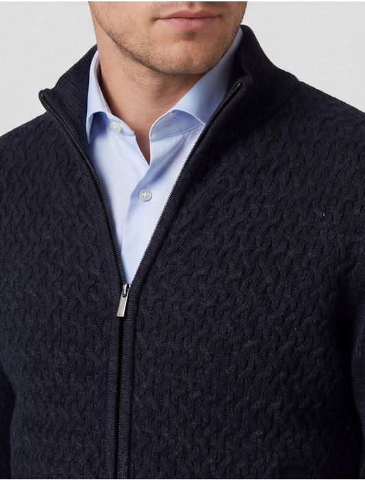 Baileys gebreid vest navy