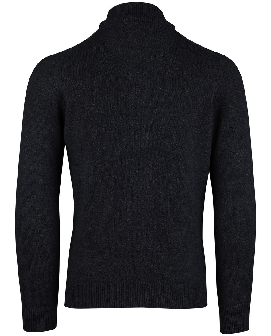 Navy Baileys vest gebreid