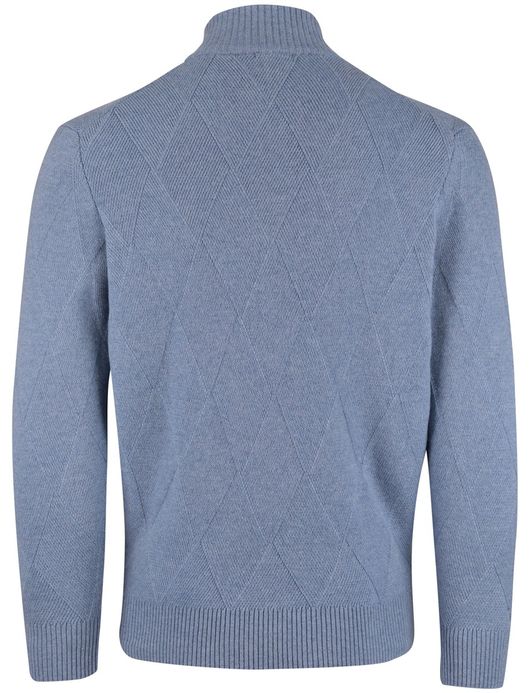 Baileys trui faded denim wol