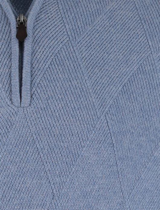 Baileys trui faded denim wol