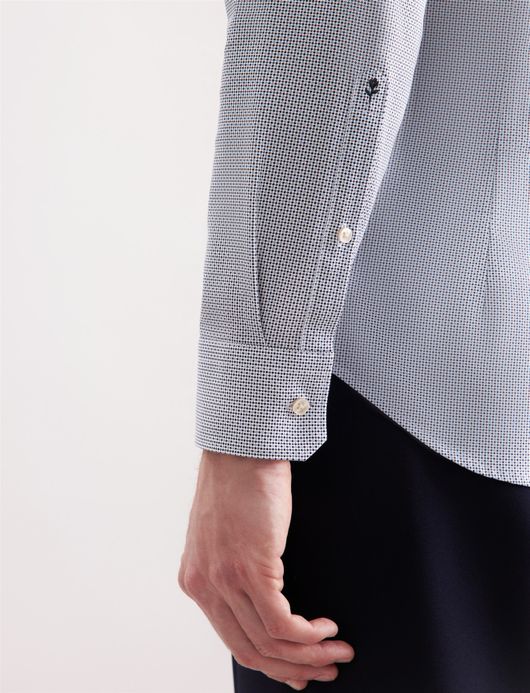 Seidensticker business overhemd donkerblauw