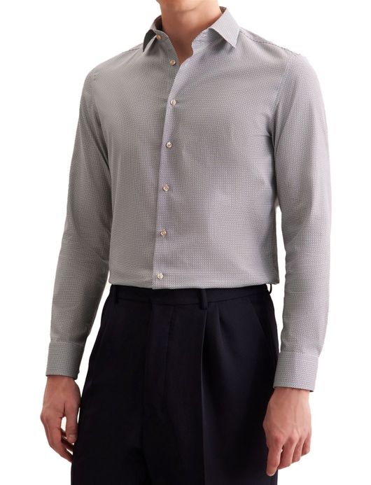 Seidensticker business overhemd donkerblauw