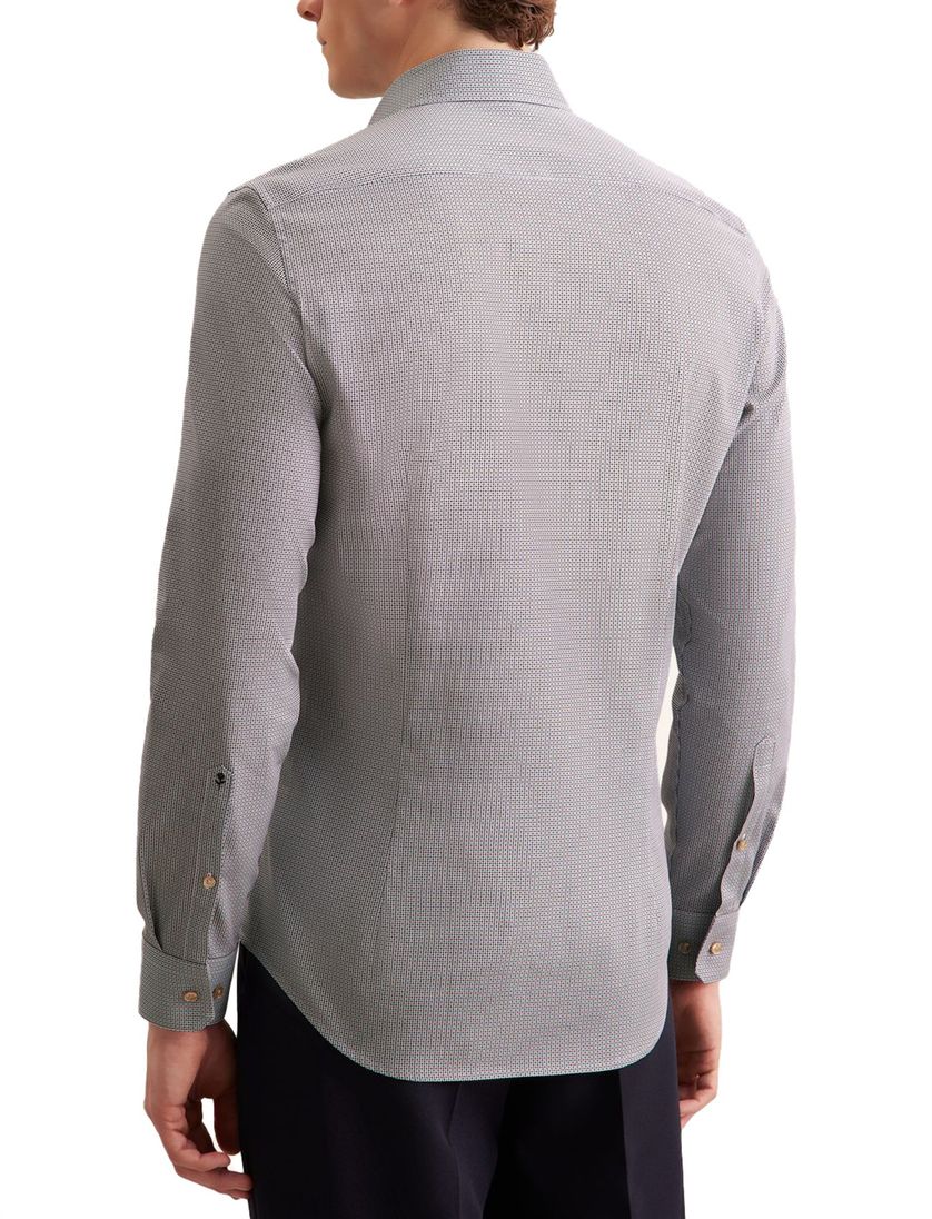 business overhemd Seidensticker donkerblauw