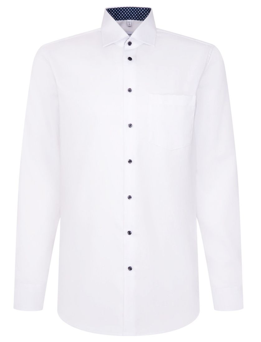 business overhemd Seidensticker Regular wit