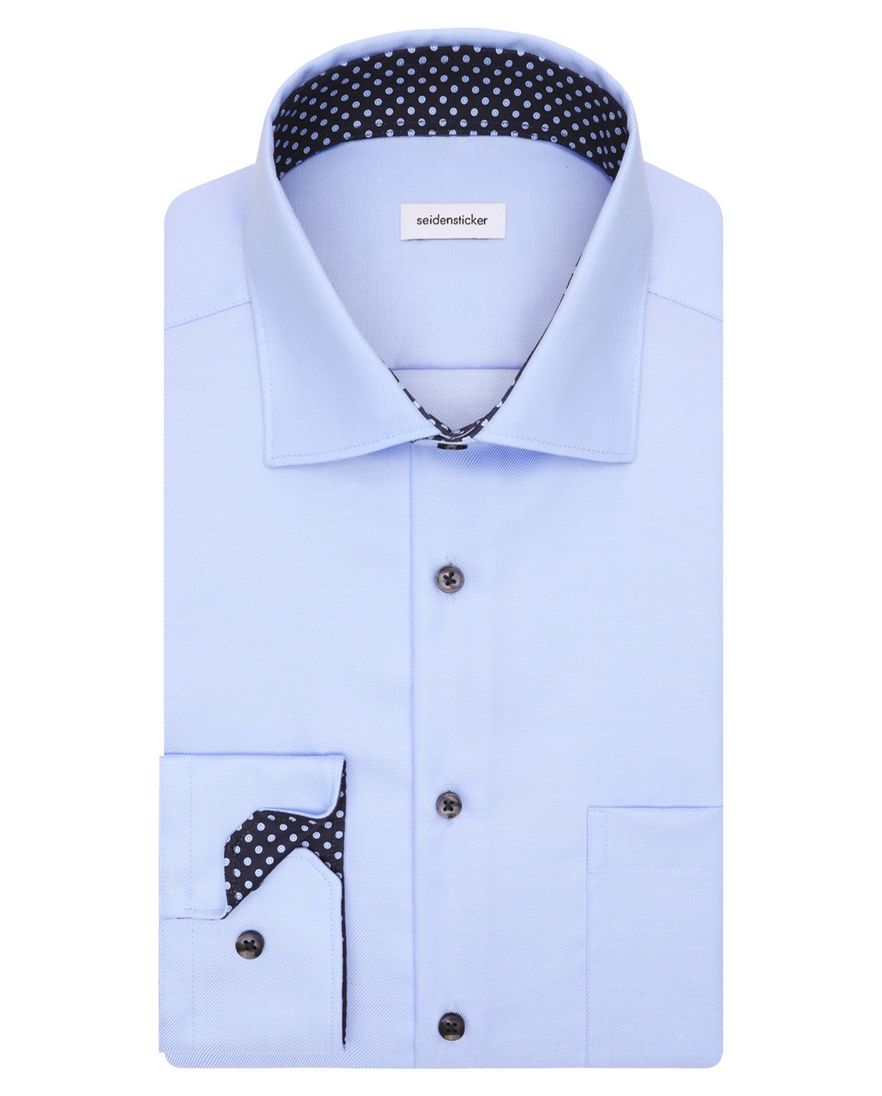 Seidensticker Regular business overhemd lichtblauw
