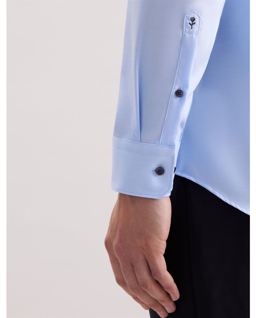 Seidensticker Regular business overhemd lichtblauw