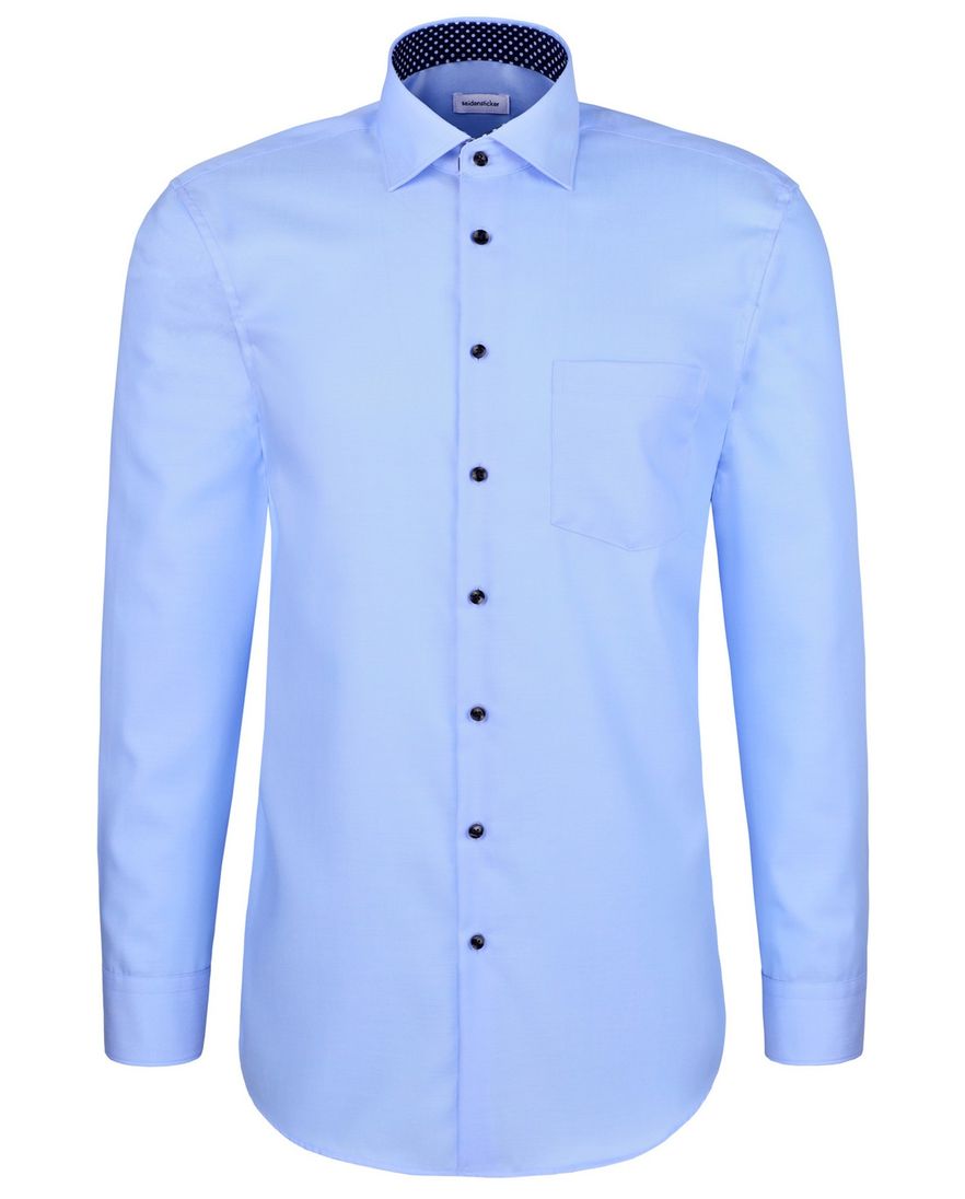 Seidensticker Regular business overhemd lichtblauw