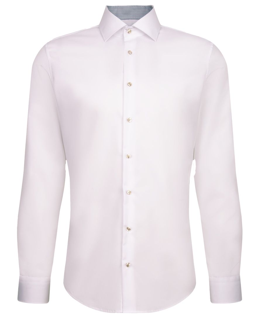 Seidensticker Slim Fit overhemd wit effen katoen