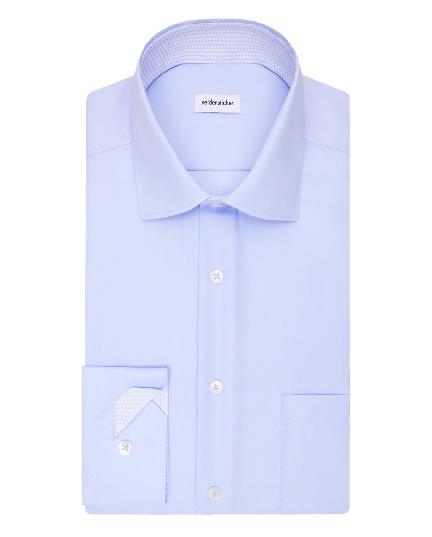 Seidensticker Regular business overhemd lichtblauw