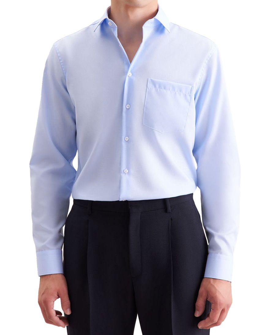 Seidensticker Regular business overhemd lichtblauw