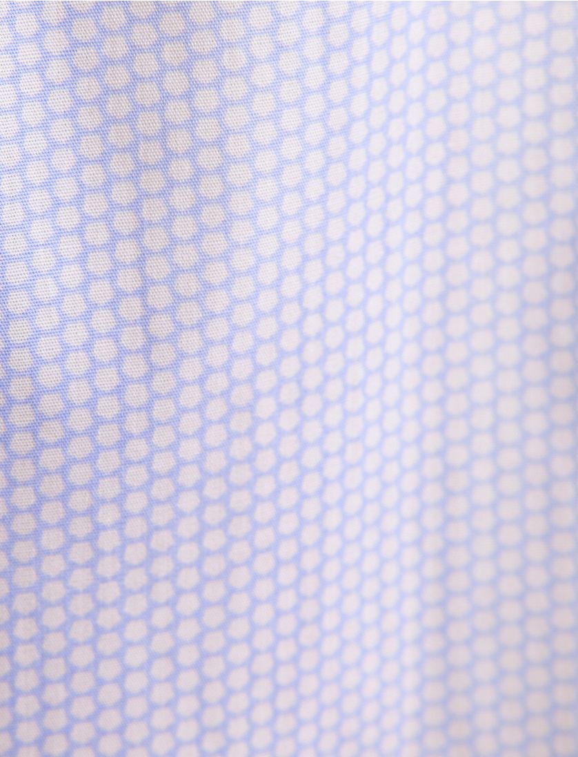 Overhemd Seidensticker lichtblauw effen zakelijk