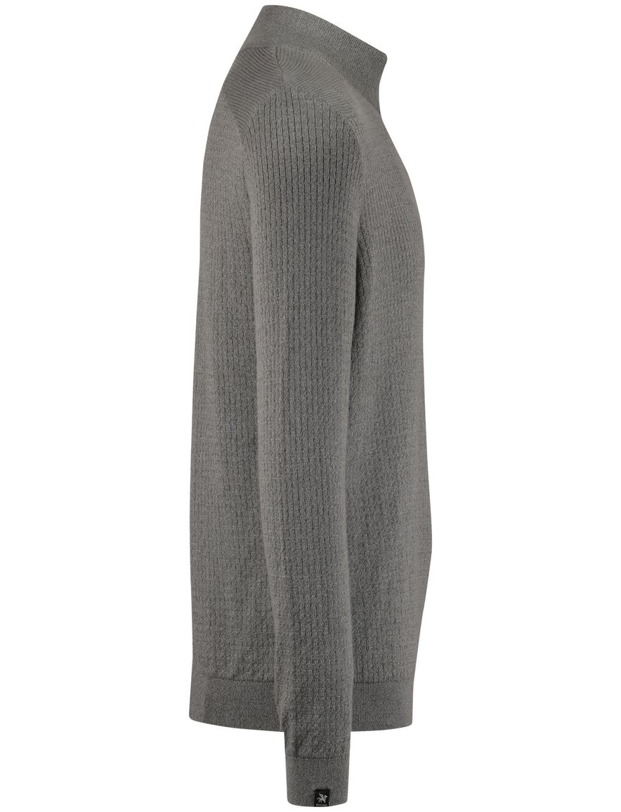 Vanguard half zip trui groen katoen