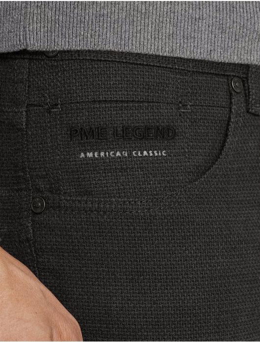 PME Legend Nightflight broek zwart Regular Fit