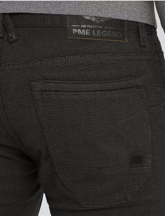 PME Legend Nightflight broek zwart Regular Fit