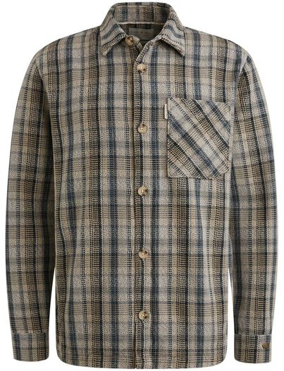 Cast Iron casual overhemd Cast Iron bruin