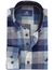 Blauw geruit overhemd Eden Valley normale fit