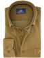 Corduroy Eden Valley overhemd normale fit bruin
