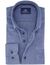 Katoenen Eden Valley normale fit overhemd blauw