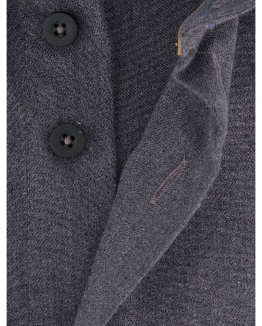 Modern fit Eden Valley grijs mouwlengte 7 overhemd katoen