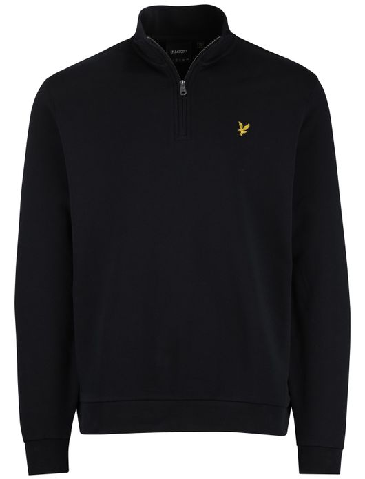Lyle & Scott half zip sweater navy