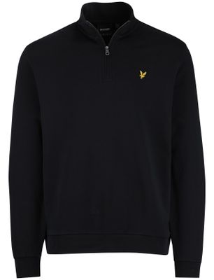 Lyle & Scott Lyle & Scott half zip trui donkerblauw normale fit