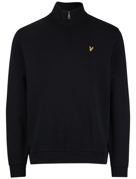 Lyle & Scott half zip sweater navy