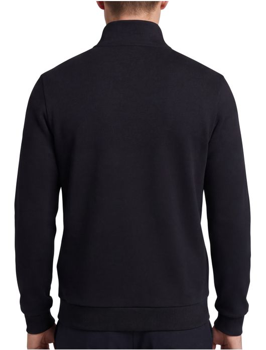 Lyle & Scott half zip sweater navy