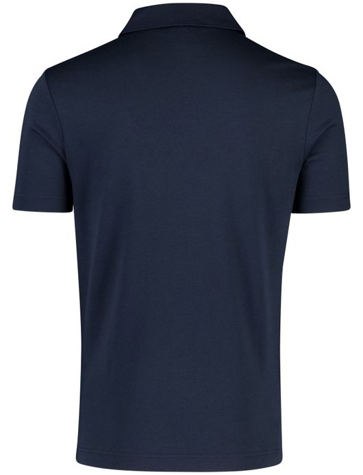 Korte mouw polo donkerblauw Lyle & Scott katoen
