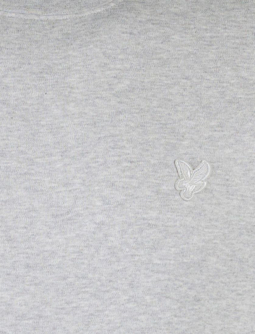 Lyle & scott t-shirt grijs katoen effen