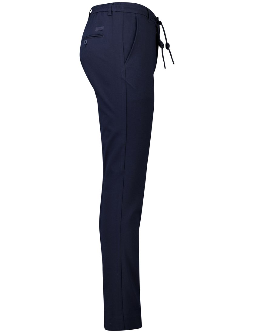 Cavallaro Pantalon donkerblauw slim fit