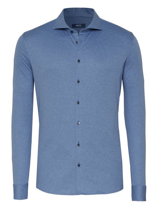 Desoto Luxury Hai overhemd slim fit blauw