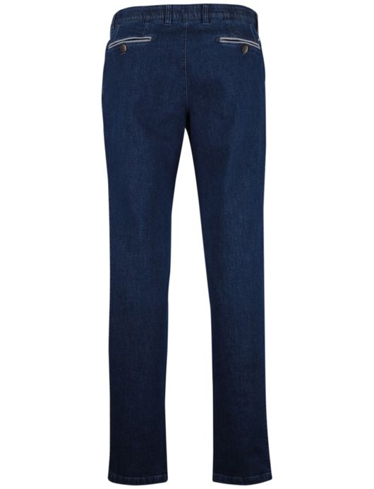 COM4 denim chino blauw