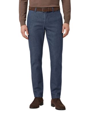 COM4 Pantalon chino COM4 donkerblauw