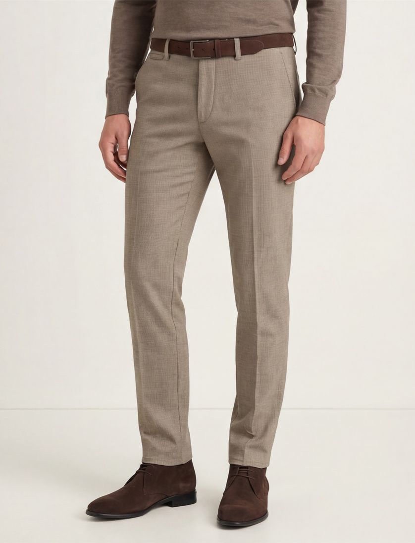 Pantalon chino COM4 Modern Chino bruin