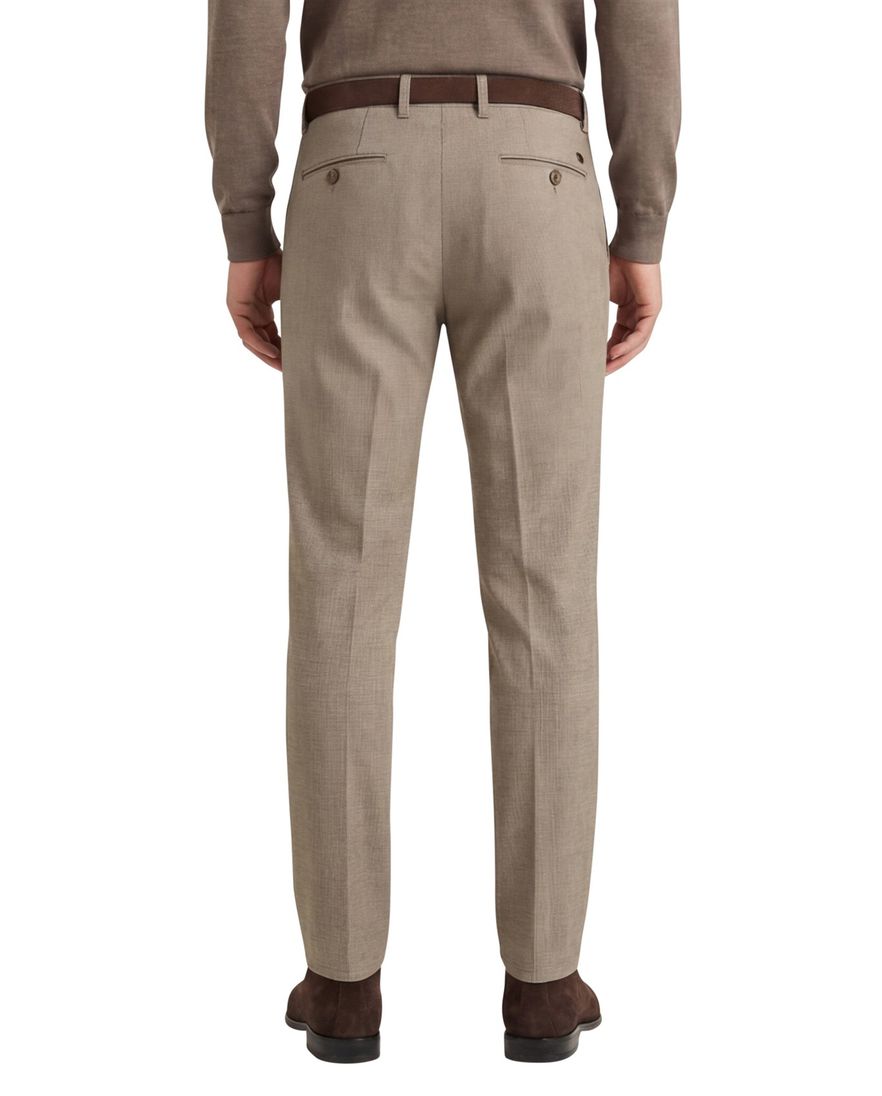 COM4 Modern Chino Pantalon chino bruin