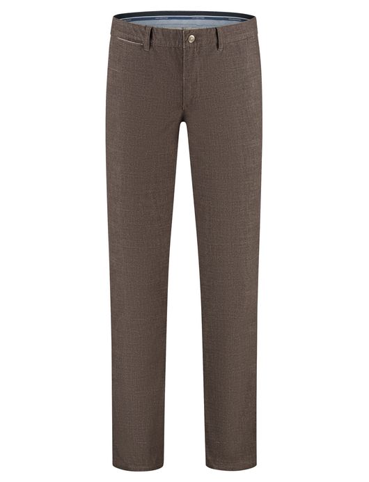 Com4 chino bruin katoen