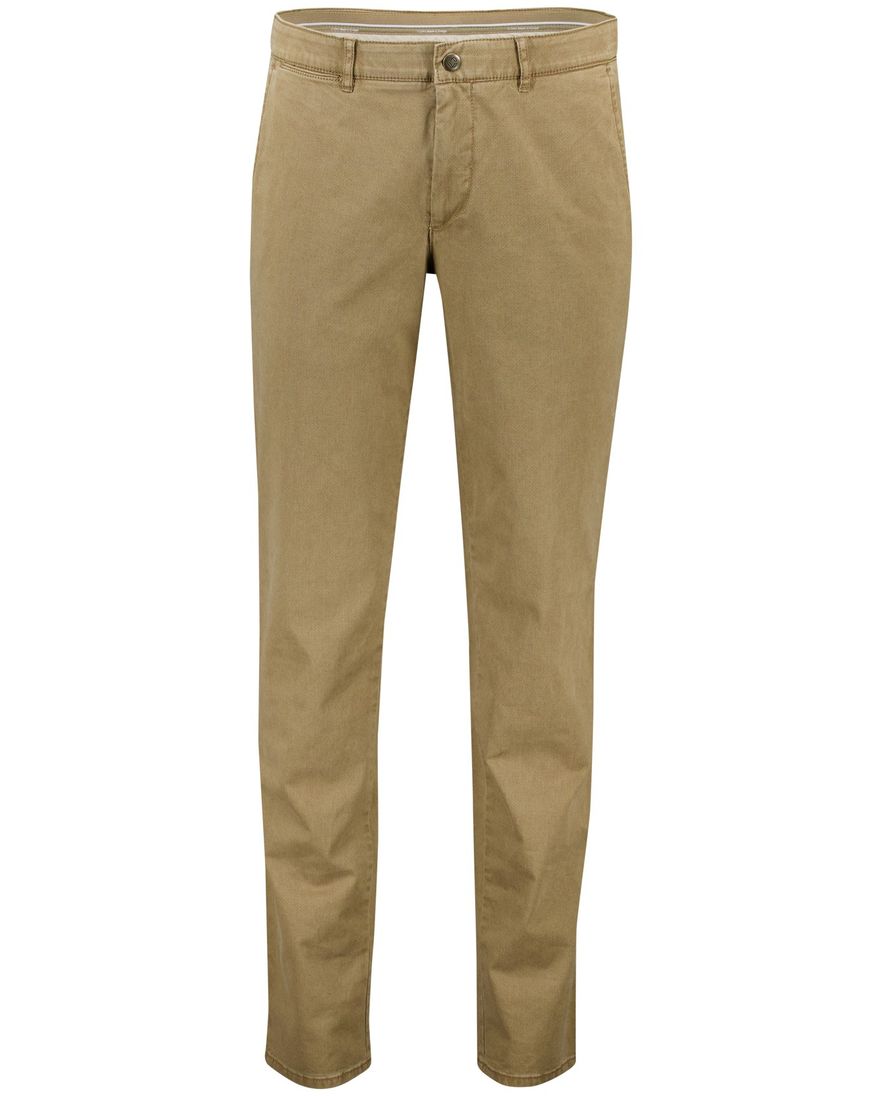 COM4 Modern Chino Pantalon chino bruin