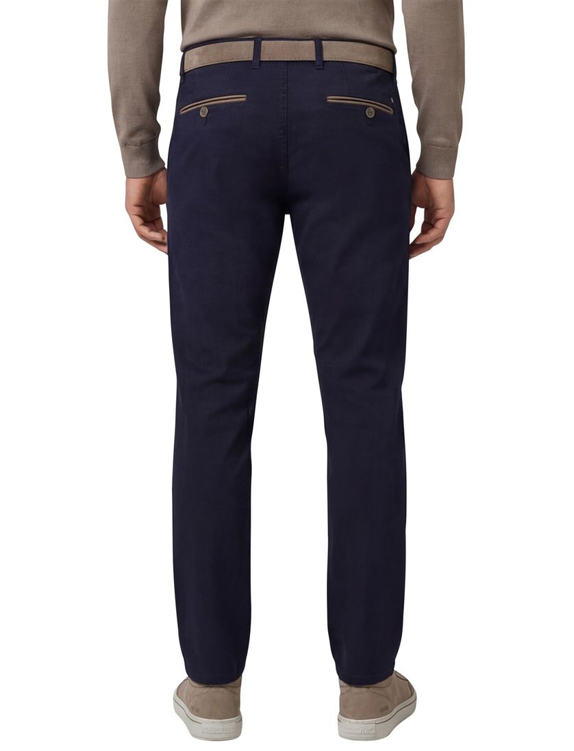 Pantalon chino COM4 Modern Chino donkerblauw