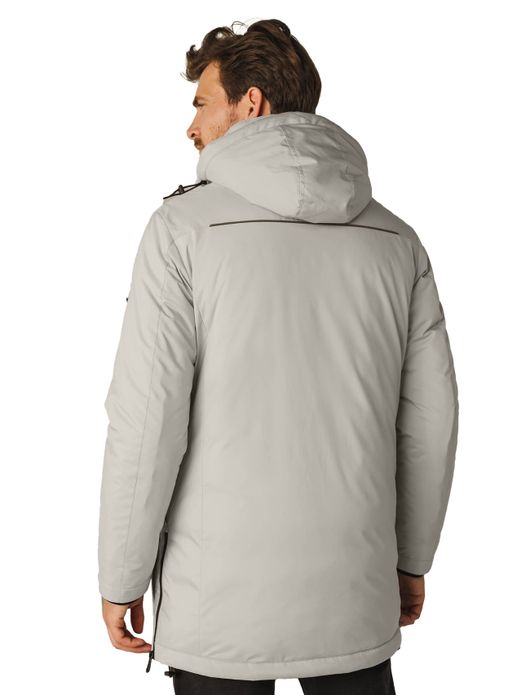 State of Art winterjas beige borstzakken