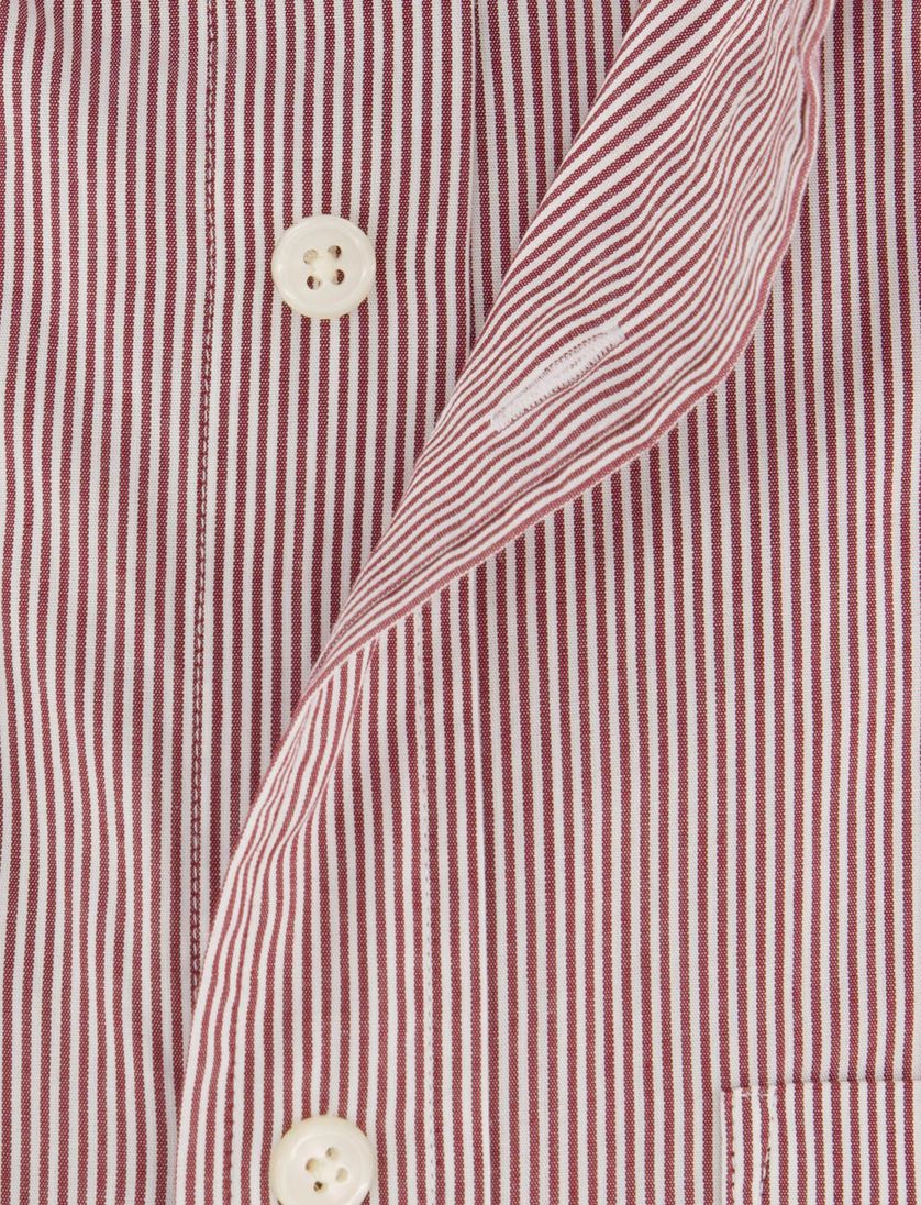 Gant casual overhemd regular fit rood katoen